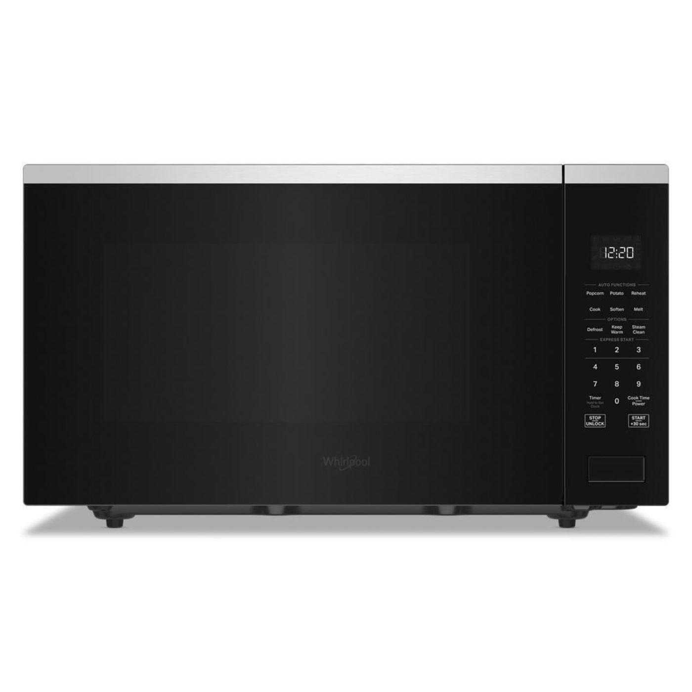 WHIRLPOOL 2.2 cu. ft. Sensor Cooking Microwave in Stainless Steel - WMCS7024SS