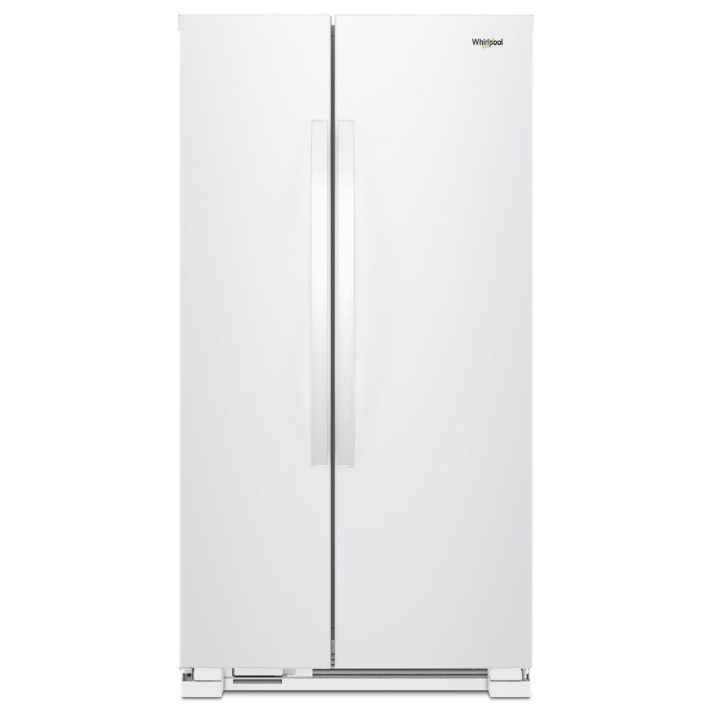 WHIRLPOOL 36-inch Wide Side-by-Side Refrigerator - 25 cu. ft. White - WRS315SNHW