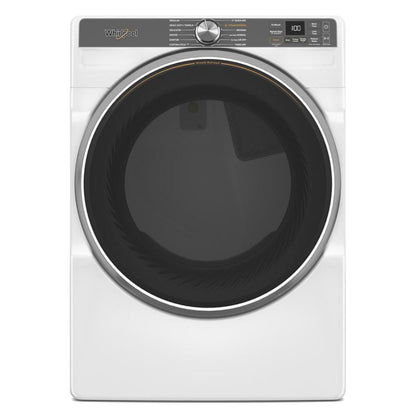 WHIRLPOOL 7.4 cu. ft. Smart Front Load ENERGY STAR Electric Dryer with Steam Capabilities in White -WED6720RW