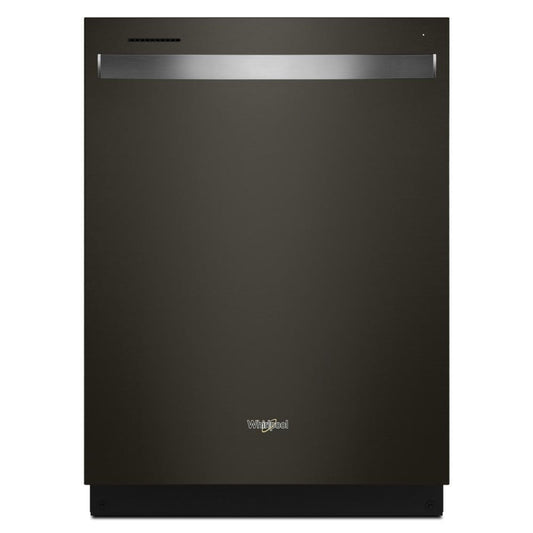WHIRLPOOL 24 in Stainless Steel Dishwasher with AI Intelligent Wash - 47 dBA Black On Stainless - WDT750SAKV
