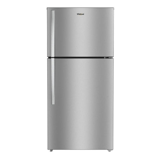 WHIRLPOOL Whirlpool 29.5-inch Wide Top Freezer Refrigerator with Total Coverage Cooling- 19.2 Cu. Ft. Stainless - WRTX7419SZ