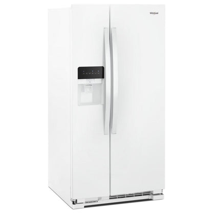 WHIRLPOOL 36-inch Wide Side-by-Side Refrigerator - 24 cu. ft. White - WRS315SDHW