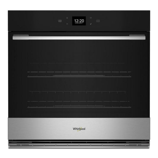 WHIRLPOOL 5.0 Cu. Ft. Single Wall Oven with Air Fry When Connected in Stainless Steel - WOES5930LZ