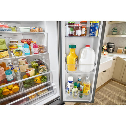 WHIRLPOOL 36-Inch French Door Refrigerator with Interior Water Dispenser - 31 cu. ft. Stainless - WRFF3336SZ