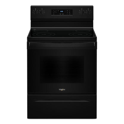 WHIRLPOOL 30-inch Electric Range with Self Clean Black - WFES3530RB