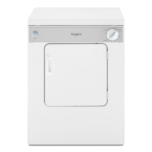 WHIRLPOOL 3.4 cu. ft. Compact Front Load Dryer with Flexible Installation White - LDR3822PQ