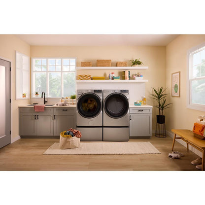 WHIRLPOOL WED5720RR 7.4 cu. ft. Smart Front Load ENERGY STAR® Electric Dryer with Wrinkle Shield™ Option Silver