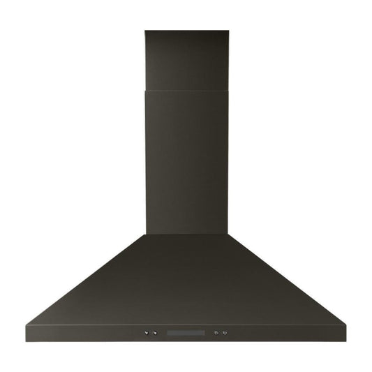 WHIRLPOOL 30" Chimney Wall Mount Range Hood with Dishwasher-Safe Grease Filters Black in Stainless Steel - WVW93UC0LV