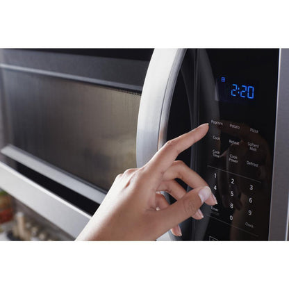WHIRLPOOL 1.7 cu. ft. Microwave Hood Combination with Electronic Touch Controls in Stainless Steel - WMH31017HS