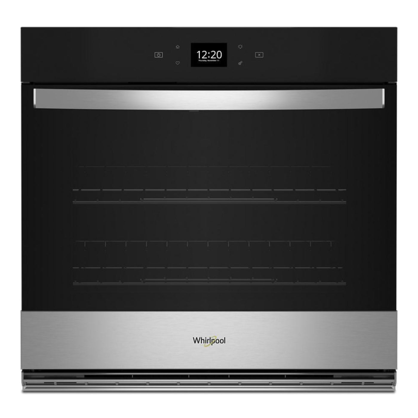 WHIRLPOOL 4.3 Cu. Ft. Single Wall Oven with Air Fry When Connected in Stainless Steel - WOES5027LZ