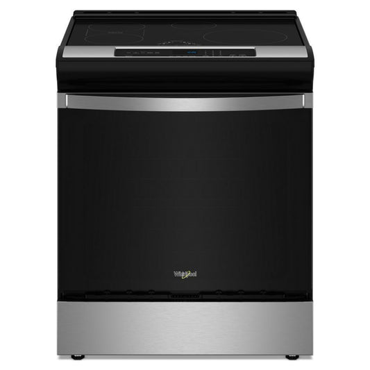 WHIRLPOOL 30-inch Induction Range with No Preheat Air Fry in Stainless Steel - WSIS5030RZ