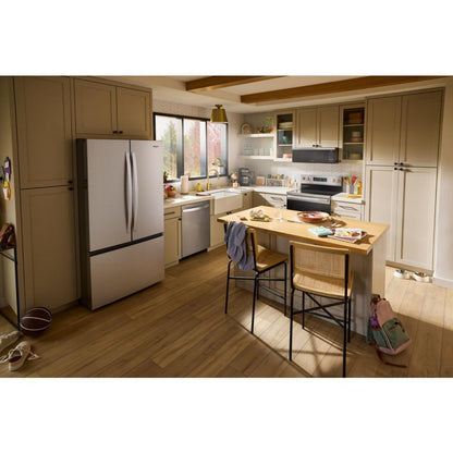 WHIRLPOOL 36-Inch French Door Refrigerator with Interior Water Dispenser - 31 cu. ft. Stainless - WRFF3336SZ