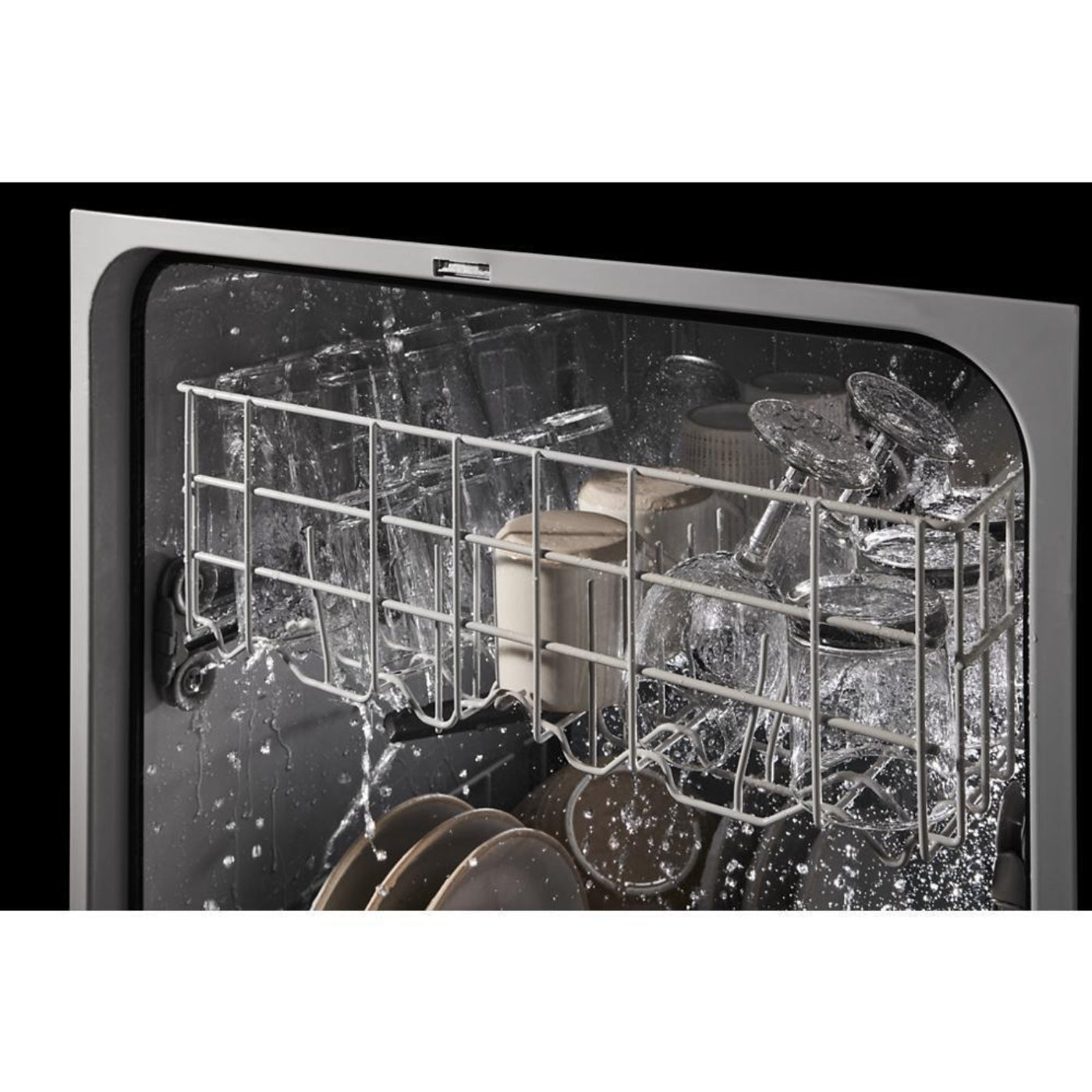 WHIRLPOOL Quiet Dishwasher with Boost Cycle White - WDF341PAPW