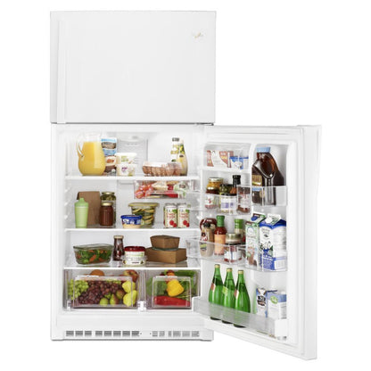 WHIRLPOOL 33-inch Wide Top Freezer Refrigerator - 21 cu. ft. White - WRT511SZDW