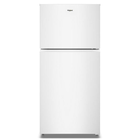 WHIRLPOOL Whirlpool 29.5-inch Wide Top Freezer Refrigerator with Total Coverage Cooling- 19.3 Cu. Ft. White - WRTX3119SW