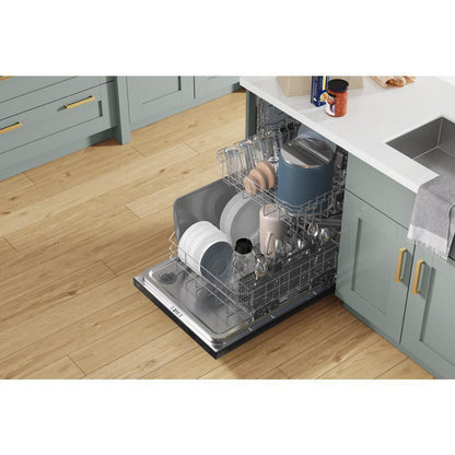 WHIRLPOOL Large Capacity Dishwasher with Tall Top Rack Black - WDT740SALB