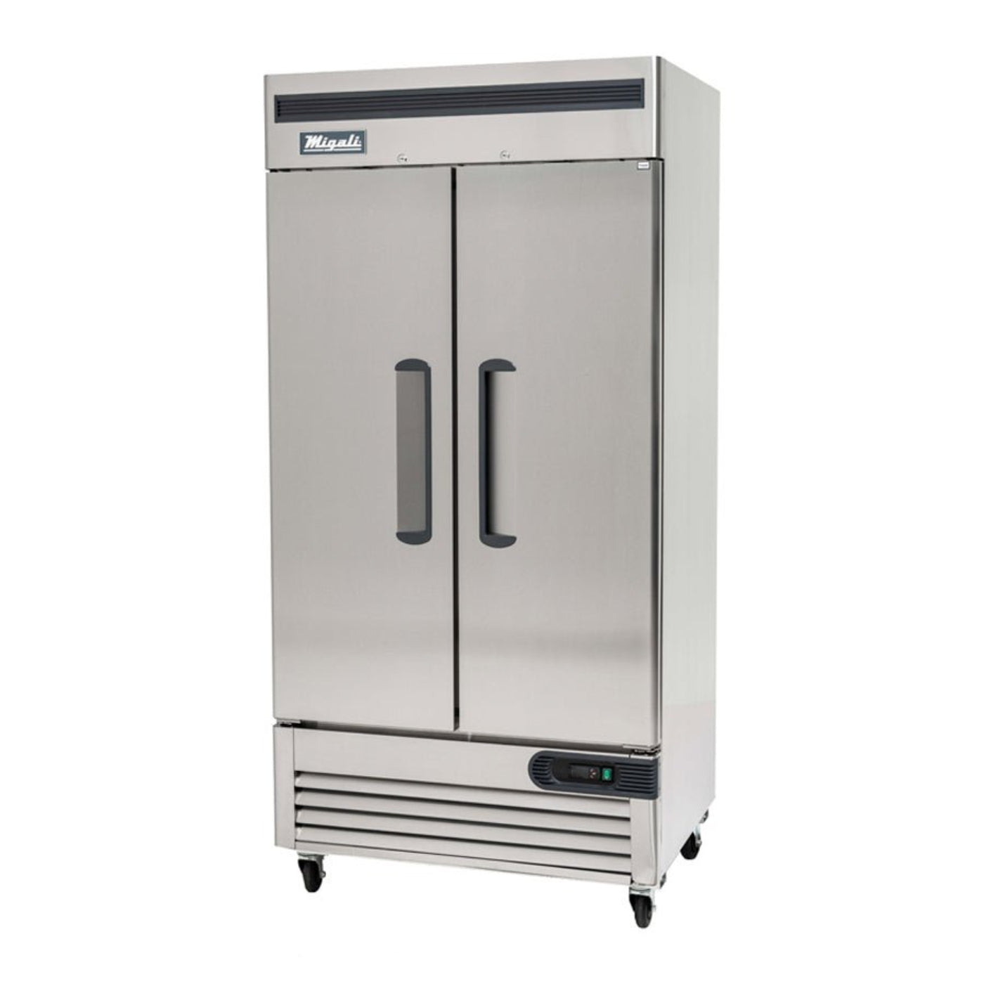 Migali C-2FB-35-HC 40” Reach-In Freezer Double Solid Door 35 Cu Ft - C-2FB-35-HC