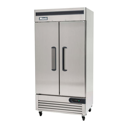 Migali C-2FB-35-HC 40” Reach-In Freezer Double Solid Door 35 Cu Ft - C-2FB-35-HC