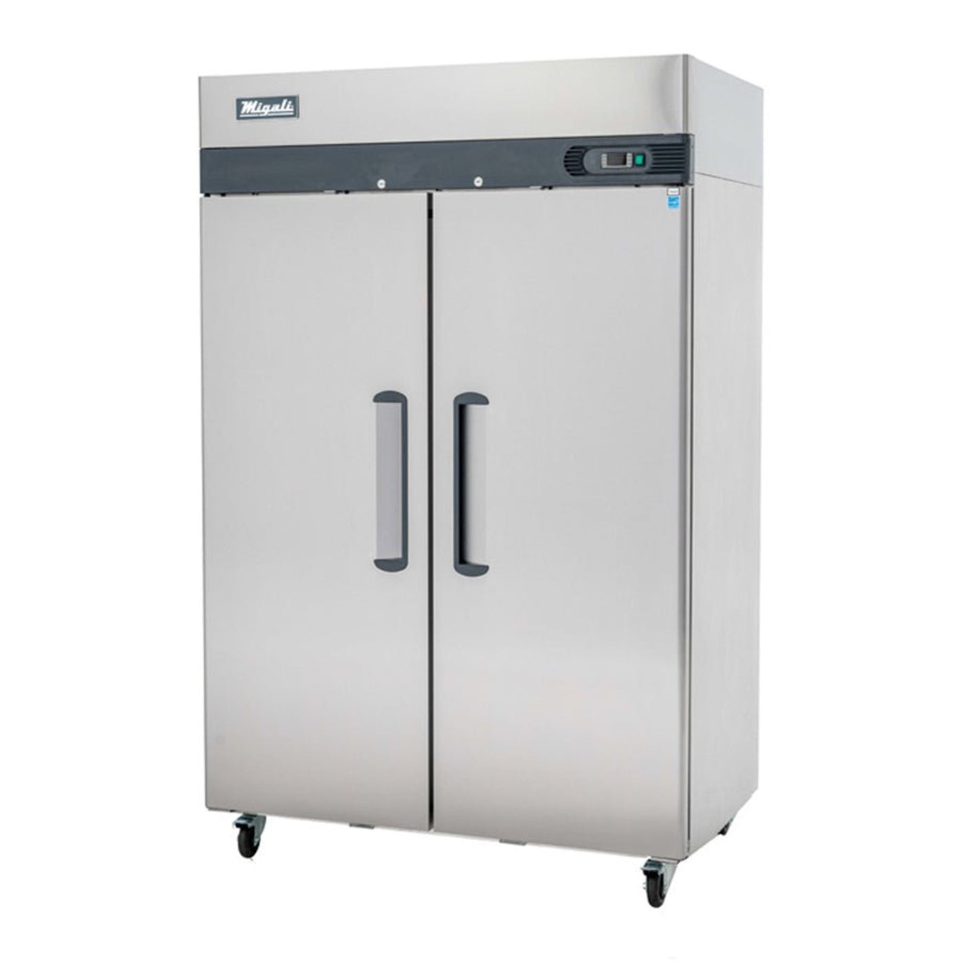 Migali C-2R-HC (2) Solid Door Reach-In Refrigerator – 49 Cu Ft - C-2R-HC