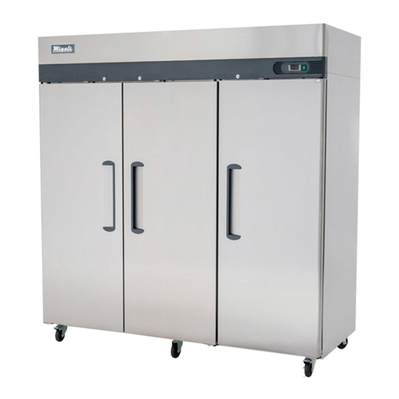 Migali C-3R-HC 3-Door Reach-In Refrigerator - 72 Cu Ft - C-3R-HC
