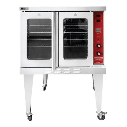 Migali C-CO1-NG Single Full Size Natural Gas Convection Oven - 46,000 BTU - C-CO1-NG