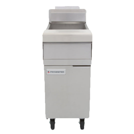 Frymaster MJ140 Gas 40 lb Full Pot Performance Fryer with Twin Baskets - FRYMJ140