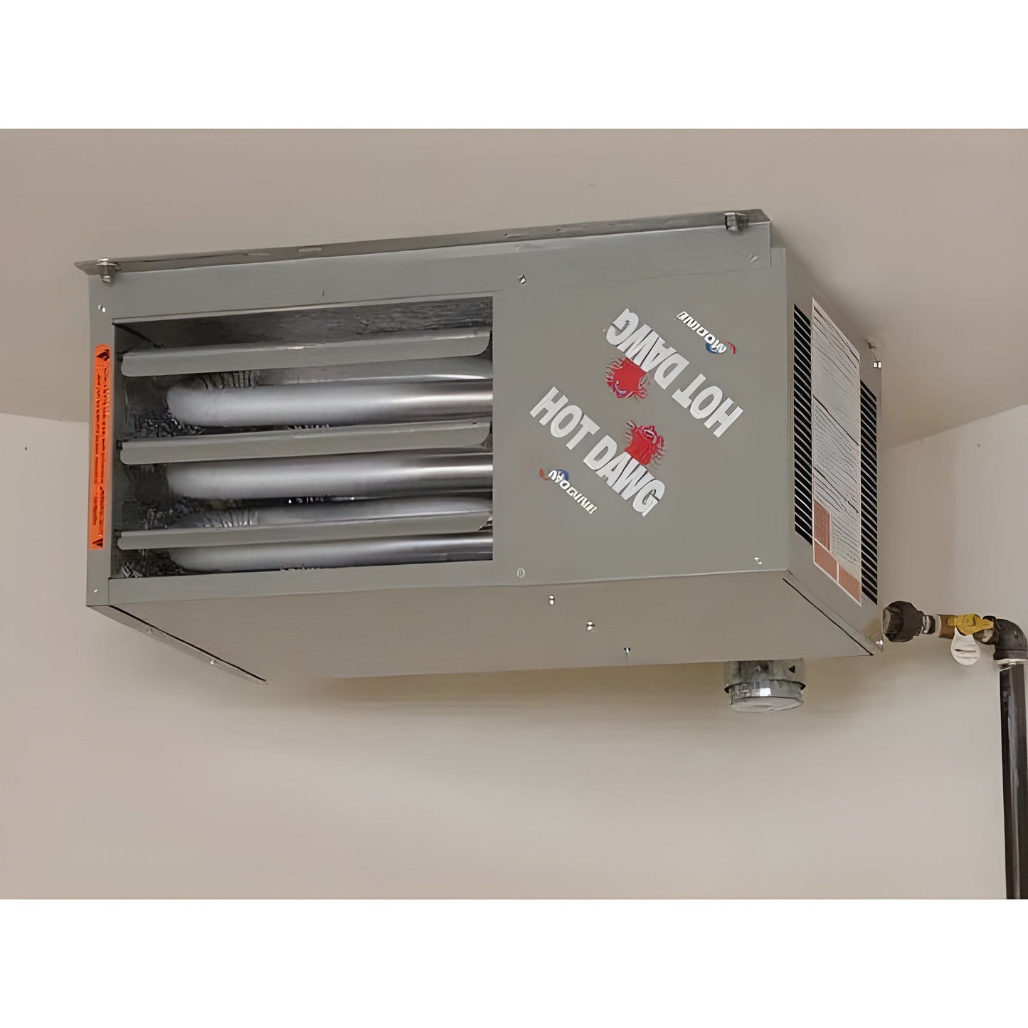 Modine Hot Dawg Garage Heater - 75K BTU/Direct Spark Ignition/LP/Single Stage w/Stainless Steel Heat Exchanger