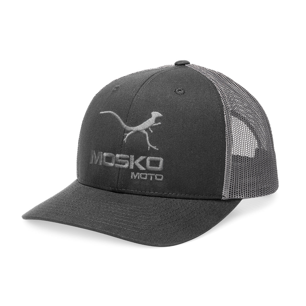 Classic Mosko Embroidered Cap - AP-A-HAT-CLASSIC-BKCHAR-OSFA