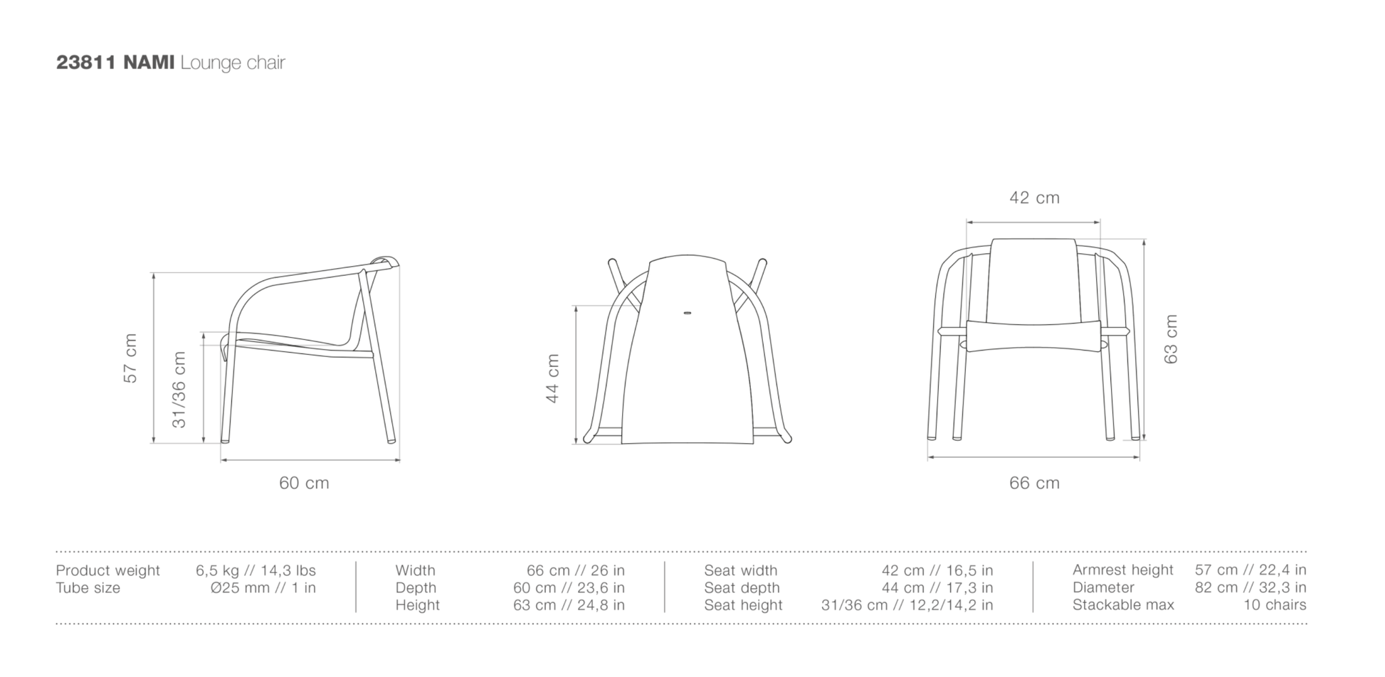 HOUE NAMI Outdoor Lounge Chair - Procure Décor