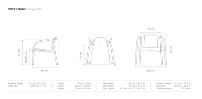 HOUE NAMI Outdoor Lounge Chair - Procure Décor