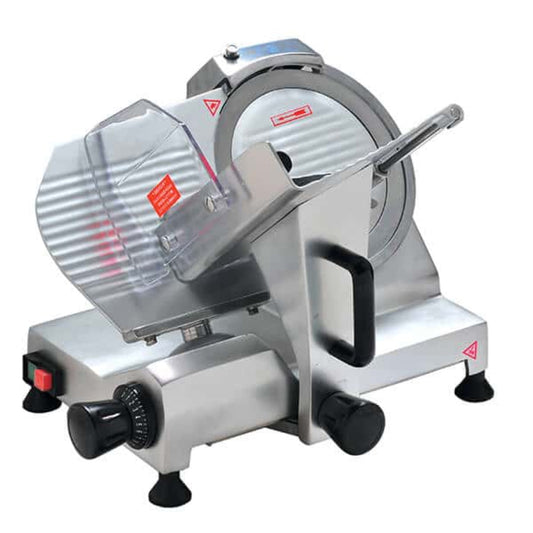 Omcan 12" Manual Gravity Feed Meat Slicer - 0.3 hp, 110V - 19068