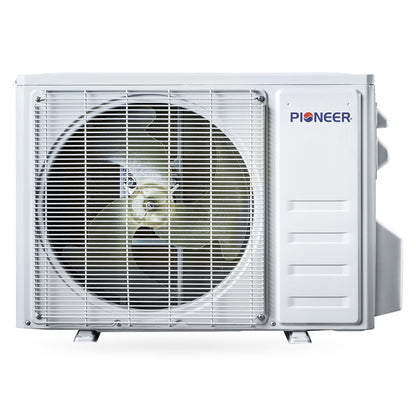 Pioneer Quantum Hyperformance 9,000 BTU 25 SEER2 230V High-Wall Ductless Energy-Star Mini-Split Air Conditioner Inverter Hyper Heat Pump Full Set - WYT009GLSI25RH-10S