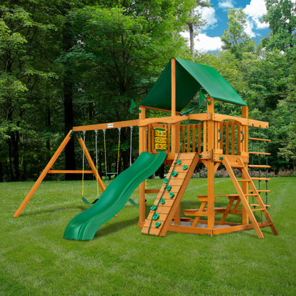 Gorilla Playsets Chateau Swing Set