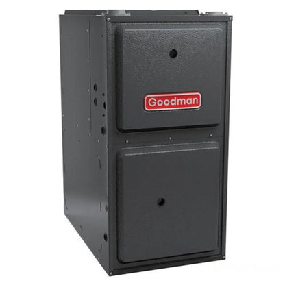 Goodman - 1.5 Ton/80,000 BTU 92% AFUE Gas Furnace and Air Conditioner System - Horizontal - 15.2 SEER2 - R32 - CHPTA2426B3