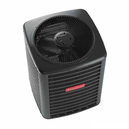 Goodman - 2 Ton/60,000 BTU 96% AFUE Gas Furnace and Air Conditioner System - Horizontal - 14.5 SEER2 - R32 - GLXS4BA2410 / CHPTA3026B3 / GC9S960603BN