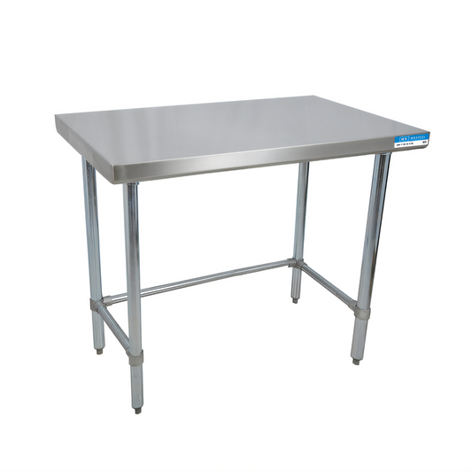 BK Resources Stainless Steel Prep Tables - SVTOB-7230