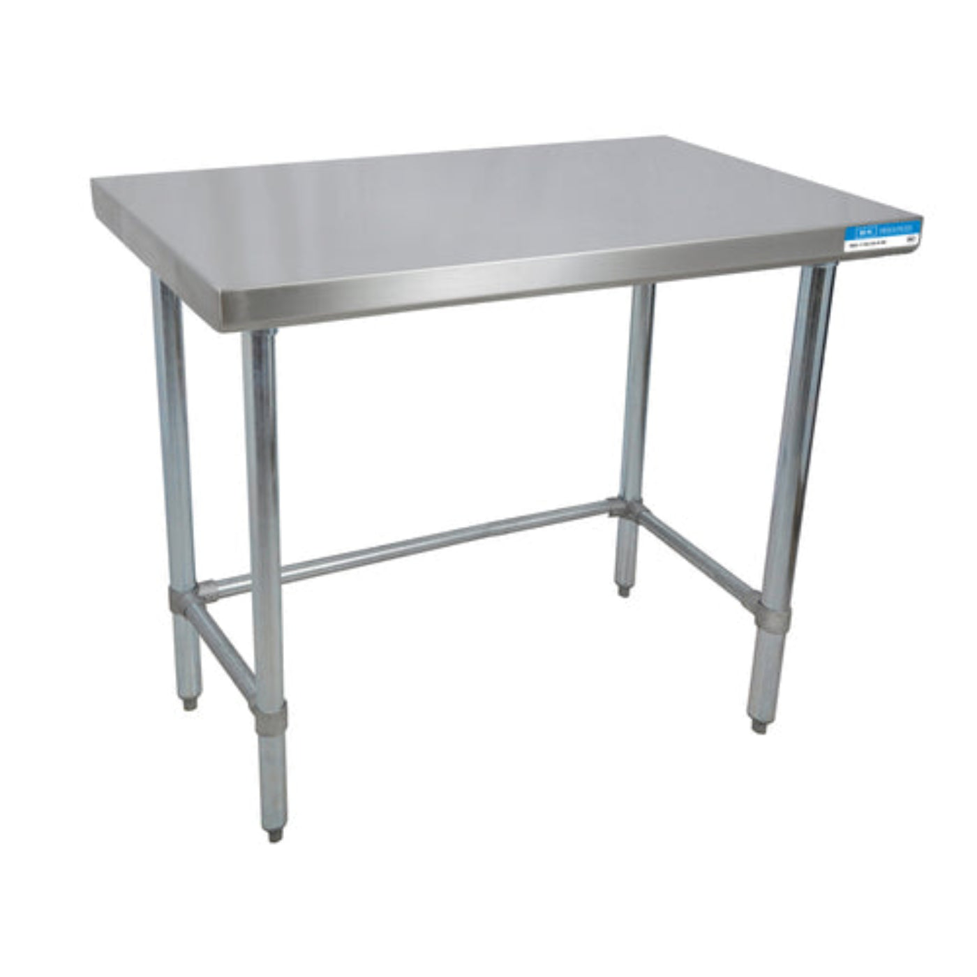 BK Resources QVTOB-3624 Stainless Steel Prep Tables