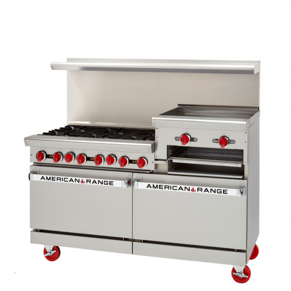 American Range  Gas Ranges - AR-8B-24RG
