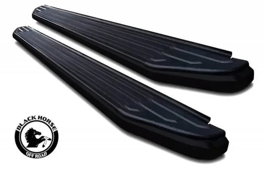Black Horse PR-W1069BK Peerless Running Boards - BLKPRW1069BK