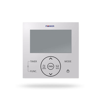 Pioneer Quantum Ultra 17,000 BTU 20.3 SEER2 230V Ceiling Concealed Ducted Mini-Split Air Conditioner Inverter Heat Pump Full Set -RYT018GLSI24RL-10S