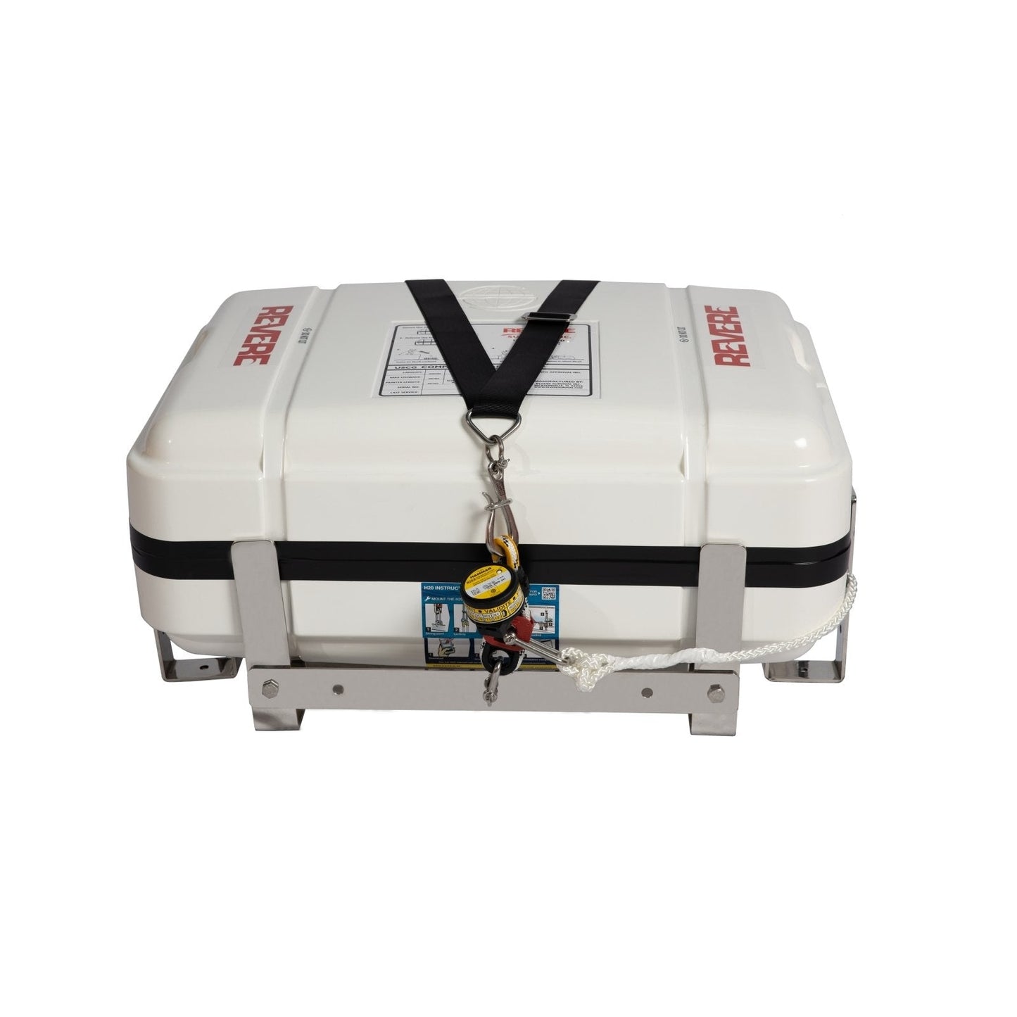 Revere 6-16 Person Compact USCG/ SOLAS A Life Raft - 45-REV-CPT-6LP / 45-CPTCRAD