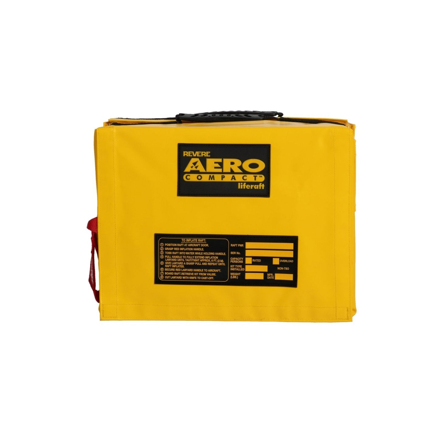 Revere Aero Compact Aviation Life Raft, 2-4 Person, Valise Bag - REV290179