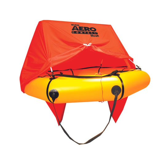 Revere Aero Compact Aviation Life Raft, 2-4 Person, Valise Bag - REV290179