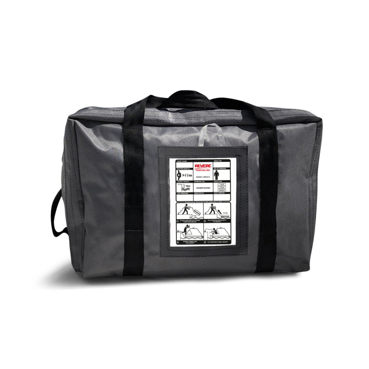 Revere Offshore Commander 4.0 Life Raft, 4-8 person - REV291058