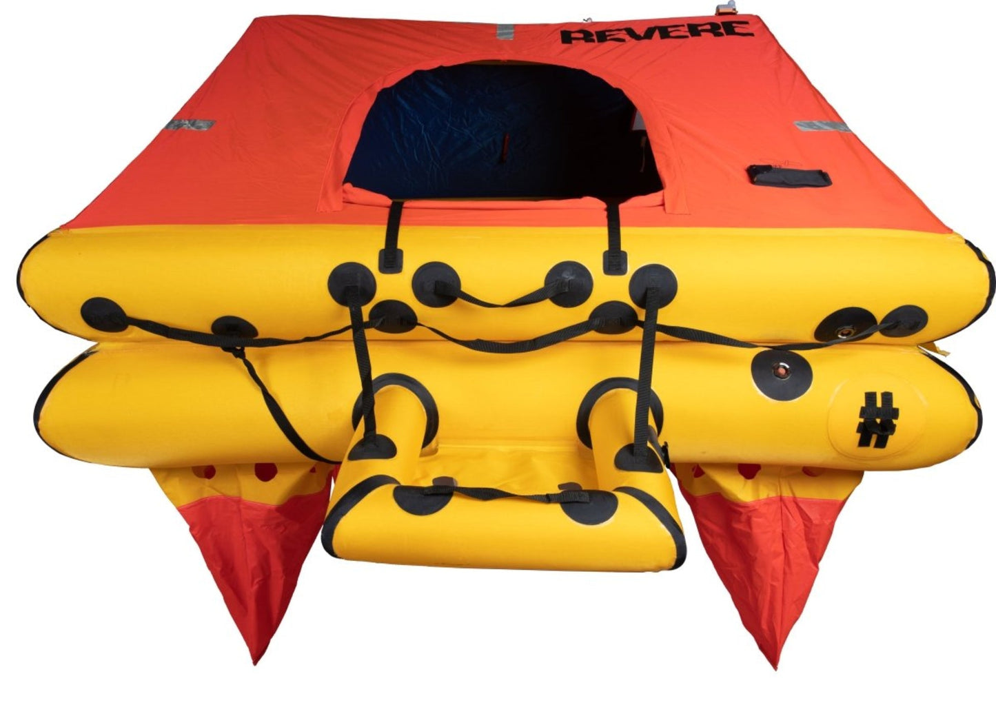 Revere Offshore Elite Life Raft, 4-8 Person - 290068