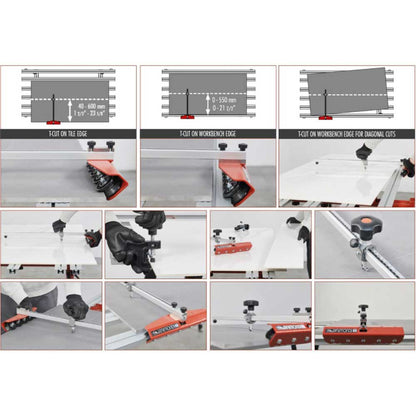 Raimondi T-CUT Large Format Tile Cutter - TCTCUT