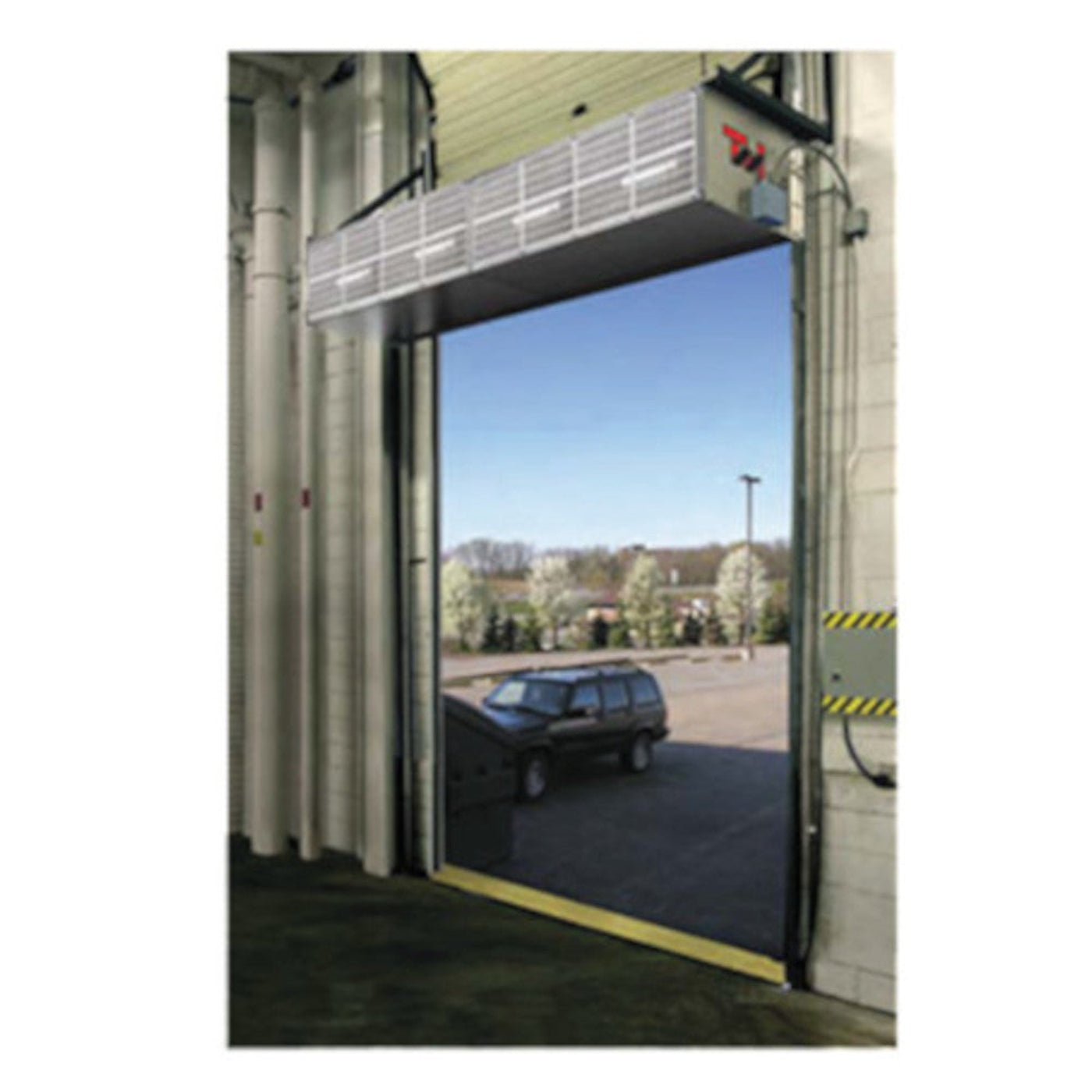 Curtron S-HD-108-3 Heavy-Duty Industrial Air Curtain - CUSHD1083