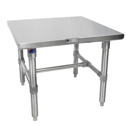 John Boos S16MS02 Open Base 24" Equipment Stand for Mixer or Slicer - JBS16MS02