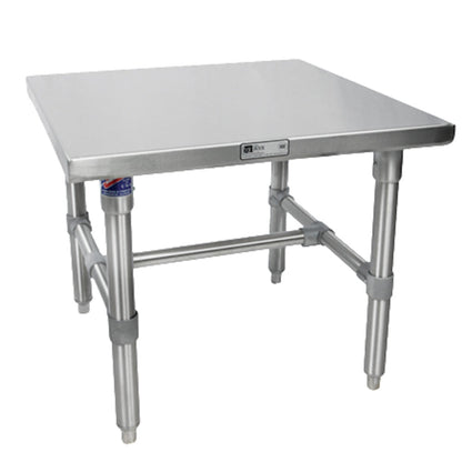 John Boos S16MS02 Open Base 24" Equipment Stand for Mixer or Slicer - JBS16MS02