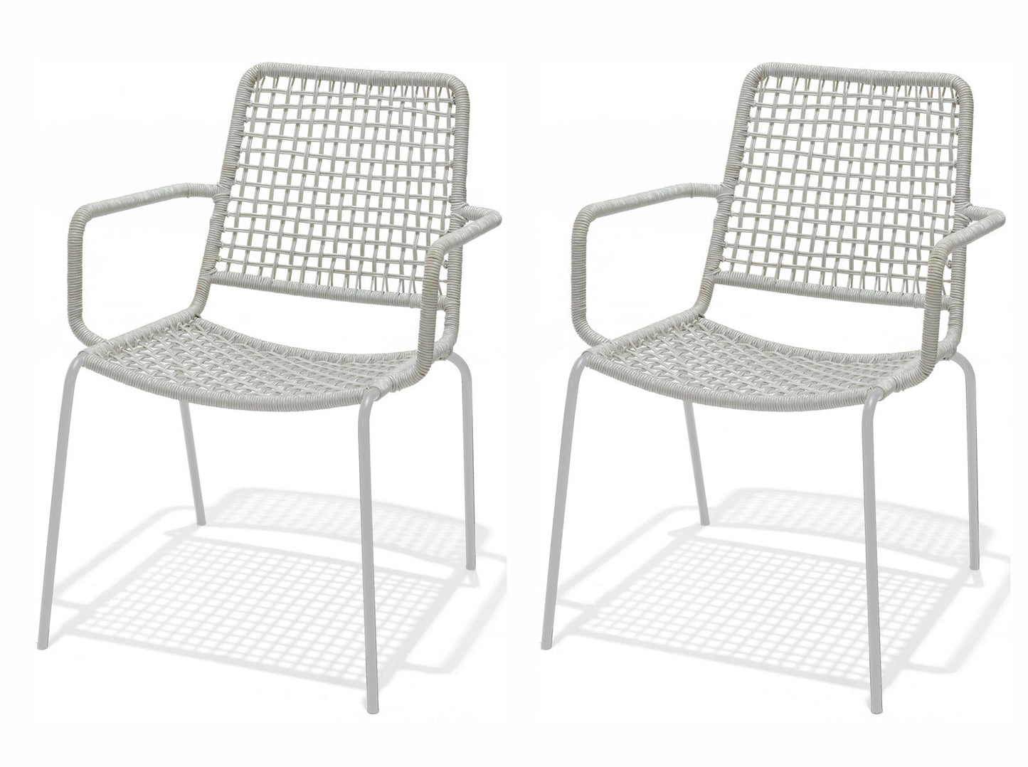 Midtown Concept Oberon Black Stacking Indoor Dining Chair - 4PC - SC OBERON BLK